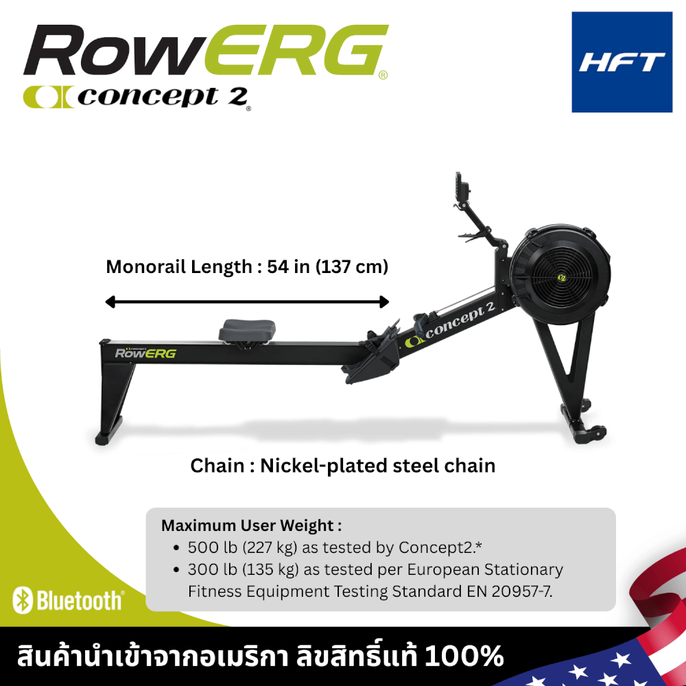 เครื่องกรรเชียงบก ROWERG CONCEPT2_2